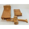 Image 4 : WOOD TRUCK W/ TRAILER