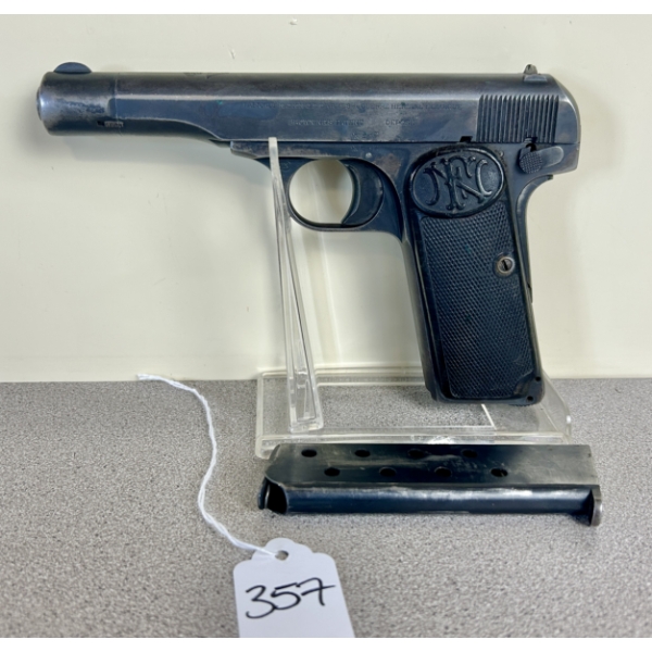 FN BROWNING MODEL 1910 IN 9MM - RESTRICTED 
