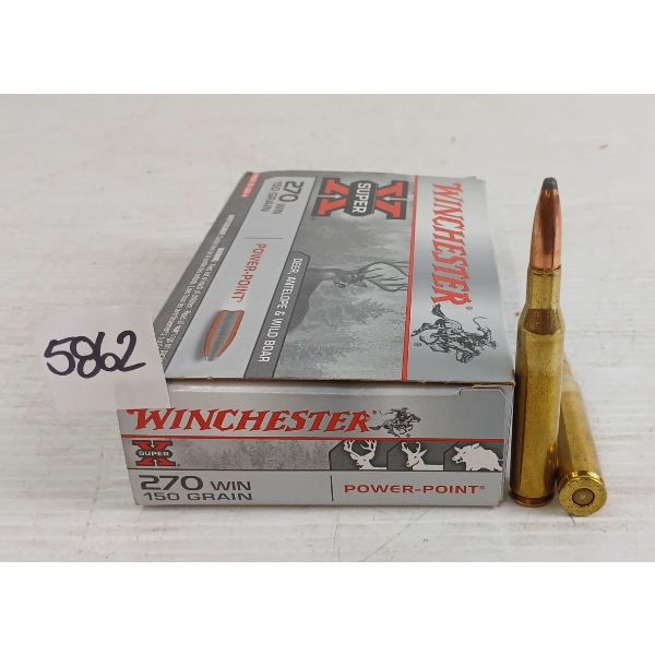 AMMO: 20X WINCHESTER .270WIN - 150GR 