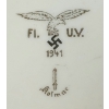 Image 5 : LOT OF 2 - WWII GERMAN LUFTWAFFE & WEHRMACHT PORCELAIN DISHES