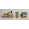 Image 2 : LOT OF 3 - TIN WIND UP DOG HOUSE, TWIRLY DOG TOYS & MORRISON & CO. JUNGLE BANK