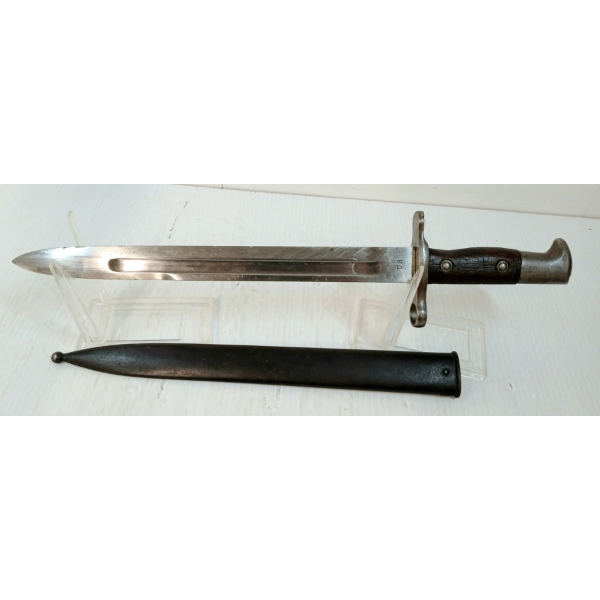 U.S. MODEL 1892 KRAG BAYONET W/ SCABBARD