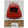 Image 4 : MARX FRICTION FIRE CHIEF CAR W/ SIREN 