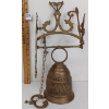 Image 3 : DECORATIVE BRASS WALL-MOUNT DOORBELL