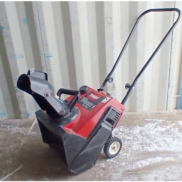 TORO CCR POWERLITE-E GAS SNOW BLOWER