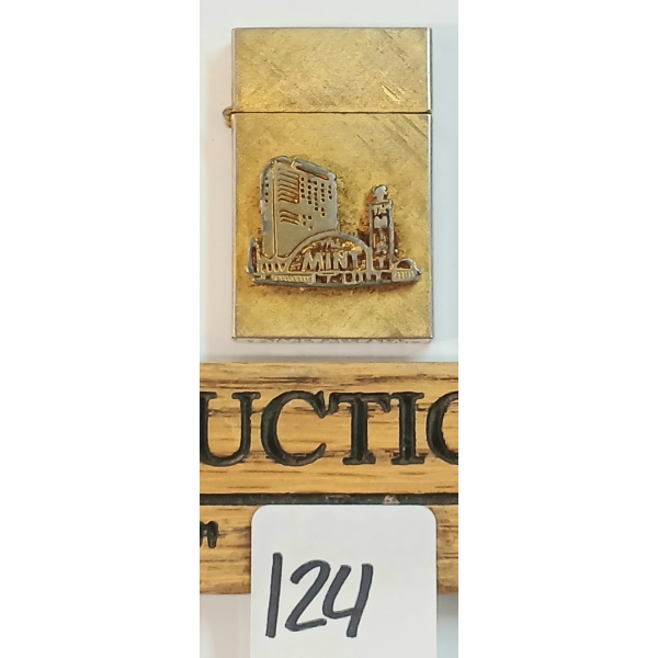 14K GOLD PLATE SLIM LIGHTER