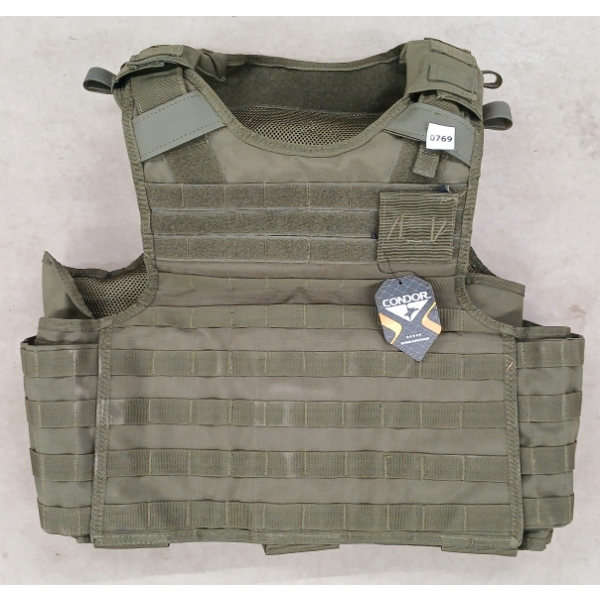 CONDOR PLATE CARRIER W/ QUICK RELEASE - OD GREEN