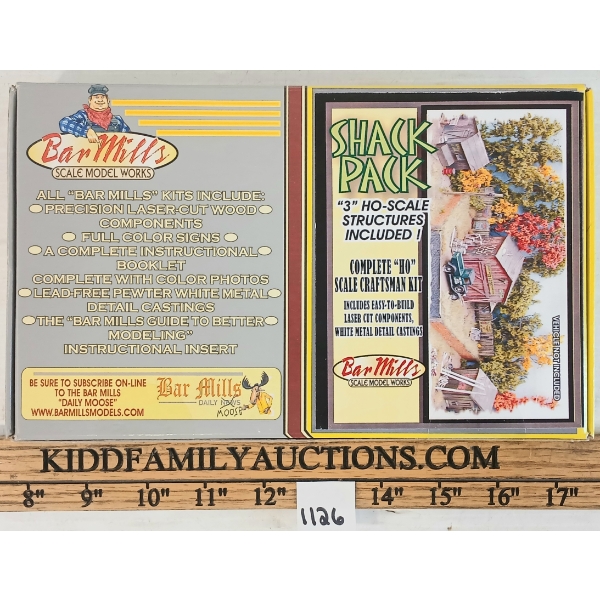 BAR MILLS SHACK PACK KIT - SEALED