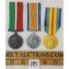 Image 1 : LOT OF 3 - WWI & MERCHANTILE MARINE MEDALS