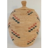 Image 5 : HAND-WOVEN RATTAN LIDDED BASKET