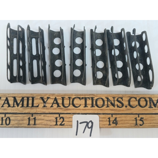 LOT OF 7 - BRITISH ENFIELD .303 SMLE STRIPPER CLIPS