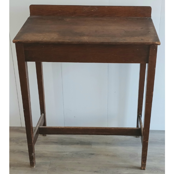 SCHOOLMASTERS DESK - OAK
