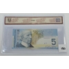 Image 1 : 2006 CDN $5 BANKNOTE - BCS GRADED -  3 DIGIT RADAR