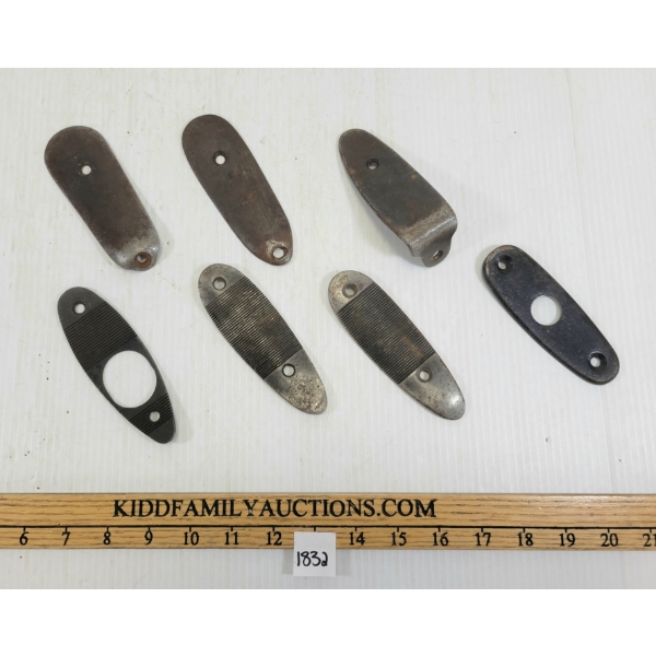 LOT OF 7 - BUTTPLATES