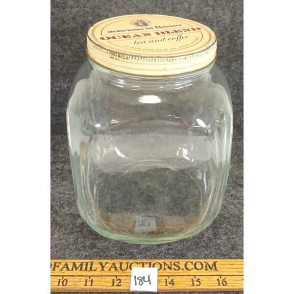 OCEAN BLEND TEA AND COFFEE JAR