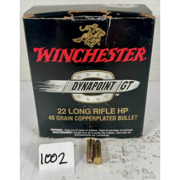 AMMO: APPROX 375X WINCHESTER .22 LR - 40 GR CPHP