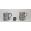 Image 4 : LOT OF 3 - PEWTER MUGS - INCL JAMES YATES, COMPTON CAST PEWTER & TURLEY & WILLIAMS