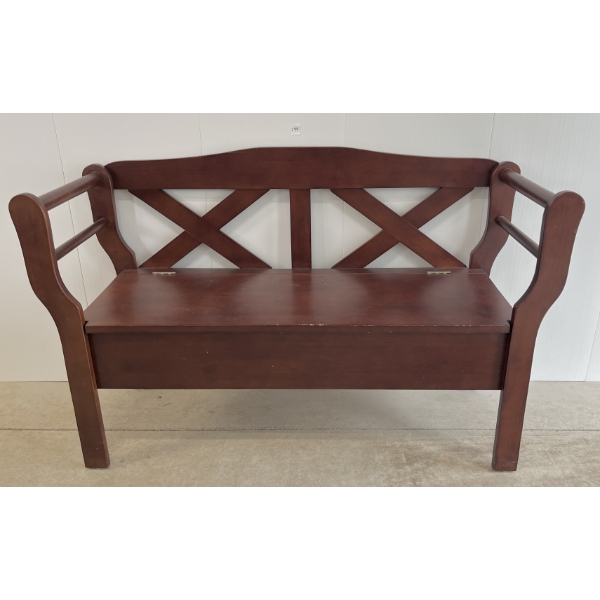 'ARTS & CRAFTS' STORAGE BENCH 