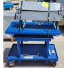 24 INCH METAL BREAK ON ROLLING TABLE
