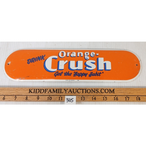 ORANGE CRUSH SST PUSH PLATE