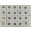 Image 3 : LOT OF 20 - 1938-1941 CDN 5 CENT COINS