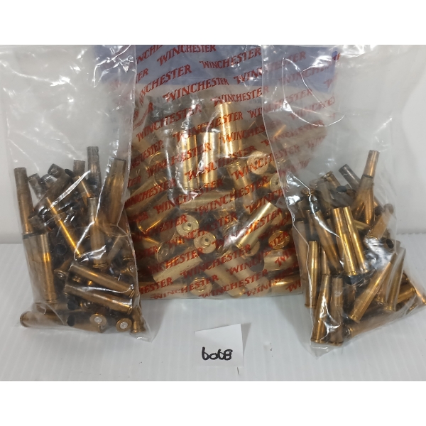 BRASS: QTY OF .44 S&W / .22 HORNET BRASS - INCL UNPRIMED