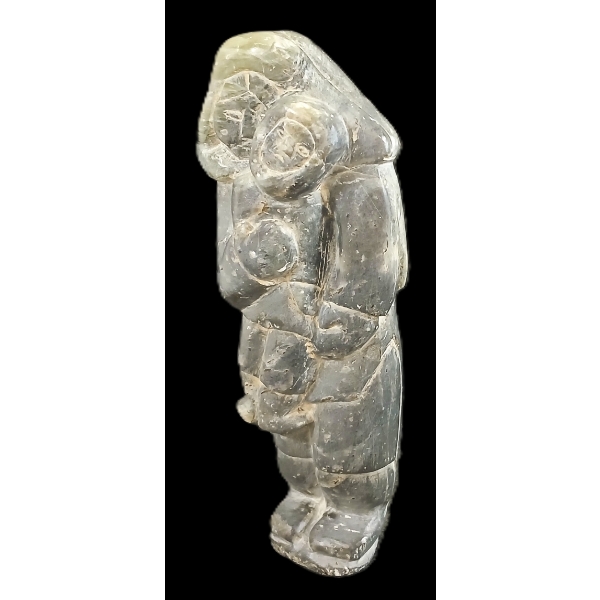 MOTHER & CHILD BY ENOOK MANOMIE (PRS CDN ARTIST) - STONE