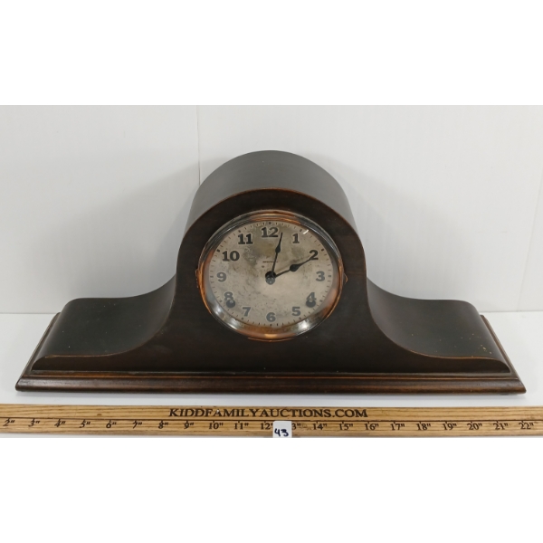 PEQUEGNAT "VICTOR" 8 DAY MANTEL CLOCK