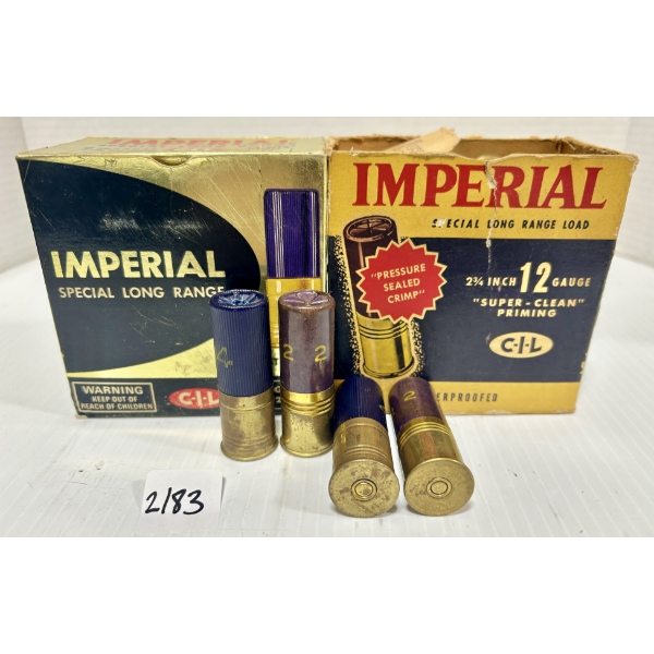 AMMO: 36X CIL 12 GA 2-3/4 IN - #2 & #4
