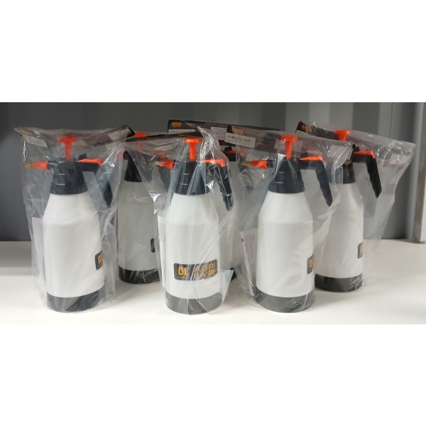 LOT OF 6 - BE AGRI EASE HAND SPRAYERS - AS NEW 