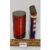 Image 2 : LOT OF 2 - DOMINION ROYAL AUTOPOCKET REPAIR KIT TIN & RUSTEND CHROMIUM & NICKEL CLEANER