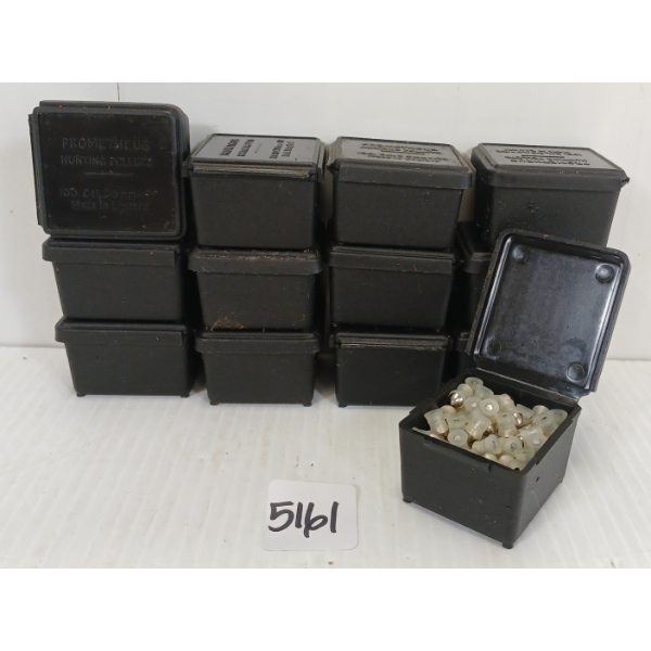 PELLETS: APPROX 1300X PROMETHEUS .22 PELLETS 