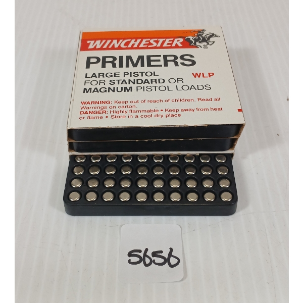PRIMERS: 300X WINCHESTER NO. WLP LARGE PISTOL PRIMERS