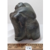 Image 3 : FAMILY W/ ANIMALS - SIGNED - STONE