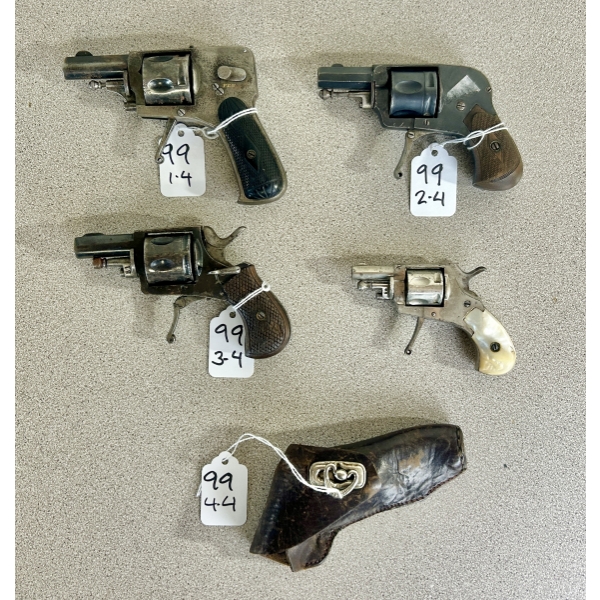 LOT OF 4 - SWING TRIGGER PROHIB REVOLVERS 