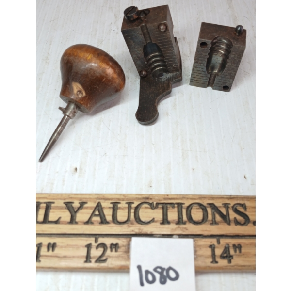 LYMAN 457 122 HOLLOW POINT BULLET MOULD IN .45CAL