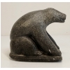 Image 5 : SITTING BEAR - SIGNED - STONE