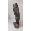 Image 3 : HUNTER CARRYING SEAL TAIL - SIGNED - STONE