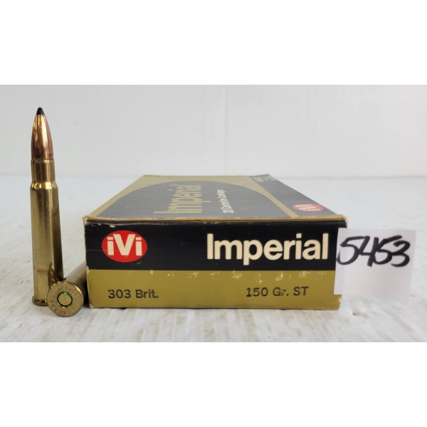 AMMO: 20X IMPERIAL .303BRIT - 150GR