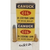 Image 1 : AMMO: 68X CIL CANUCK .25 STEVENS LONG - 65GR