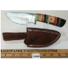 Image 3 : CHEROKEE STONE WORKS KNIFE W/ SHEATH