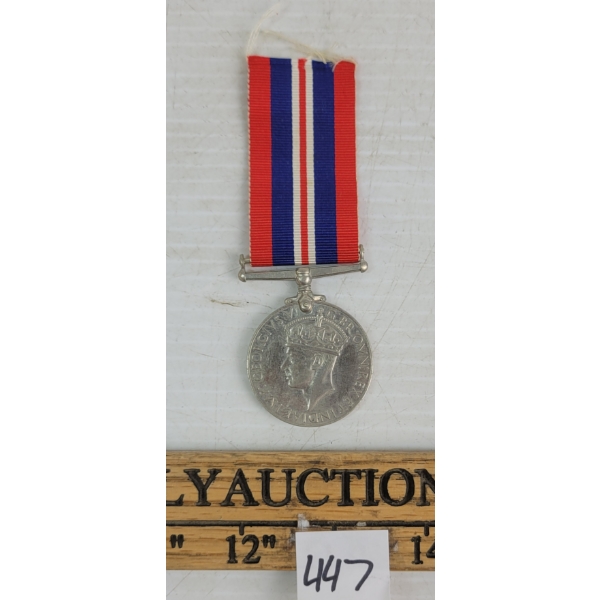 WWII BRITISH VICTORY MEDAL