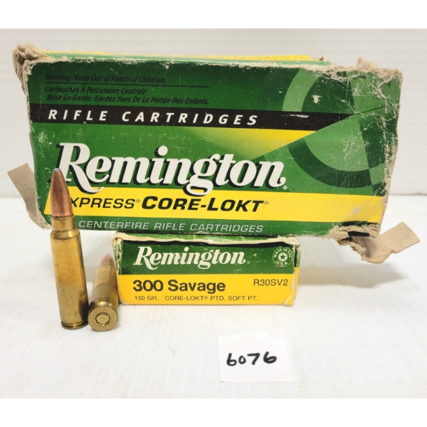 AMMO: 38X MIXED .300 SAVAGE