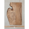 Image 2 : ENGLISH BROWN OAK BURL LIVE EDGE WOOD SLAB