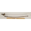 9  BRITISH() DECORATIVE OFFICERS SWORD W/ SCABBARD