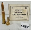 Image 1 : AMMO: 10X .303 BRIT - 174 GR SP