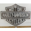 Image 1 : HARLEY-DAVIDSON MOTOR CYCLES METAL STENCIL SIGN