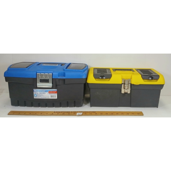 LOT OF 2 - STANLLEY & MASTERCRAFT TOOL BOXES