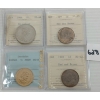 Image 2 : LOT OF 4 - CDN 1 CENT & $1 COINS - INCL 1903, 1919, 1968 & 2003