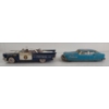 Image 2 : LOT OF 2 - TIN FRICTION HIGHWAY PATROL & POLICE CARS